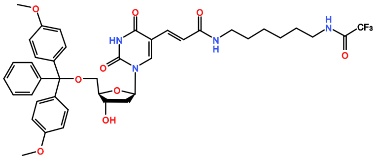 (image for) MC017617 5'-DMT-5-FTA-aha-2'-deoxyuridine